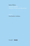 Cover: Fritz Kocher's Aufs&auml;tze - Schwabe Verlagsgruppe AG Schwabe Verlag