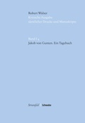 Cover: Jakob von Gunten - Schwabe Verlagsgruppe AG Schwabe Verlag