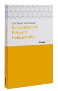 Cover: Erinnerungen an Rilke und Hofmannsthal - Schwabe Verlagsgruppe AG Schwabe Verlag