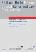 Cover: Culpabilit&eacute; et r&eacute;tribution - Schwabe Verlagsgruppe AG Schwabe Verlag