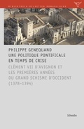 Cover: Une politique pontificale en temps de crise - Schwabe Verlagsgruppe AG Schwabe Verlag
