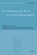 Cover: Die anthropologische Wende - Le tournant anthropologique - Schwabe Verlagsgruppe AG Schwabe Verlag