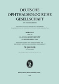 Cover: Bericht &uuml;ber die 66. Zusammenkunft in Heidelberg 1964 - J.F. Bergmann-Verlag