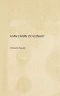 Cover: A Maldivian Dictionary - Routledge