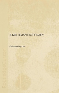 Abbildung von: A Maldivian Dictionary - Routledge