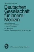 Cover: 91. Kongre&szlig; - J.F. Bergmann-Verlag