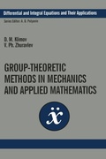 Cover: Group-Theoretic Methods in Mechanics and Applied Mathematics - CRC Press