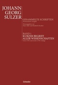 Cover: Kurzer Begriff aller Wissenschaften - Schwabe Verlagsgruppe AG Schwabe Verlag