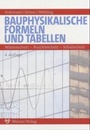 Bild: Bauphysikalische Formeln und Tabellen - Werner