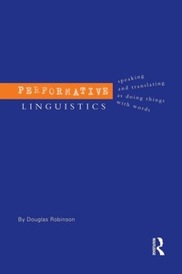 Abbildung von: Performative Linguistics - Routledge