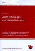 Cover: Logistik im Kontext des ausl&auml;ndischen Markteintritts - Universit&auml;tsverlag der TU Berlin