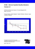 Cover: G-IQI | German Inpatient Quality Indicators Version 3.1. HELIOS Qualit&auml;tsindikatoren. IQM Qualit&auml;tsindikatoren - Universit&auml;tsverlag der TU Berlin