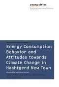 Cover: Energy Consumption Behavior and Attitudes towards Climate Change in Hashtgerd New Town - Universit&auml;tsverlag der TU Berlin