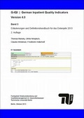 Cover: G-IQI : German Inpatient Quality Indicators. Version 4.0. - Band 3 - Universit&auml;tsverlag der TU Berlin