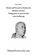 Cover: Glaube und Vernunft im Denken des Nikolaus von Kues - Paulinus