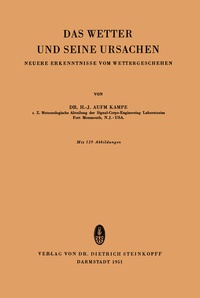 Abbildung von: Das Wetter und Seine Ursachen - Steinkopff