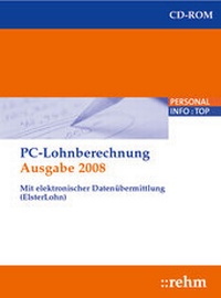 Enlarge image Cover: PC Lohnberechnung 2008 - Rehm
