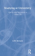 Cover: Studying at University - Routledge