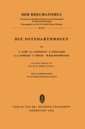 Cover: Die Osteoarthrosen - Steinkopff