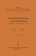 Cover: Sehnenscheidenerkrankungen und &Uuml;berbeanspruchung - Steinkopff