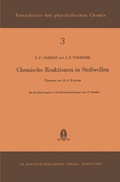 Cover: Chemische Reaktionen in Stosswellen - Steinkopff