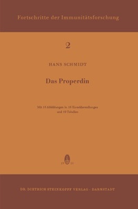 Enlarge image Cover: Das Properdin - Steinkopff