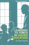 Cover: Learning to Teach in Higher Education - Routledge