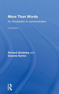 Cover: More Than Words - Routledge