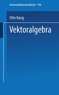 Abbildung von: Vektoralgebra - Steinkopff