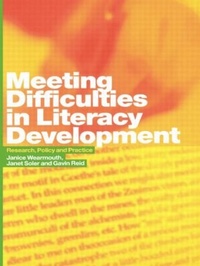 Enlarge image Cover: Meeting Difficulties in Literacy Development - Routledge