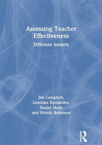 Enlarge image Cover: Assessing Teacher Effectiveness - Routledge