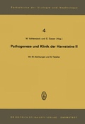 Cover: Pathogenese und Klinik der Harnsteine II - Steinkopff