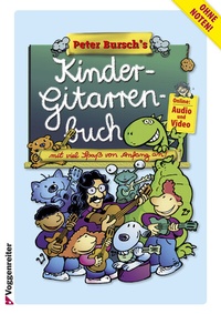 Abbildung von: Peter Bursch's Kindergitarrenbuch - Voggenreiter Verlag