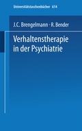 Cover: Verhaltenstherapie in der Psychiatrie - Steinkopff