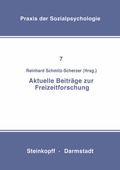 Cover: Aktuelle Beitr&auml;ge zur Freizeitforschung - Steinkopff