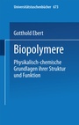 Cover: Biopolymere - Steinkopff