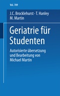 Cover: Geriatrie f&uuml;r Studenten - Steinkopff