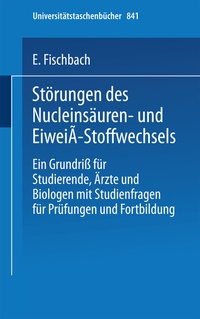 Abbildung von: Störungen des Nucleinsäuren- und Eiweiß-Stoffwechsels - Steinkopff