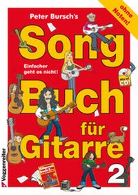 Abbildung von: Peter Bursch's Songbuch für Gitarre Bd. 2 - Voggenreiter Verlag