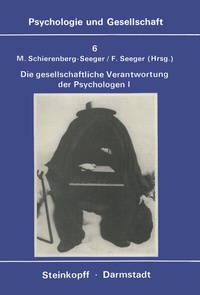 Bild: Die Gesellschaftliche Verantwortung Der Psychologen - Steinkopff