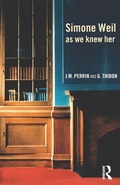 Cover: Simone Weil as we knew her - Routledge