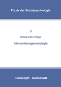 Cover: Interventionsgerontologie - Steinkopff