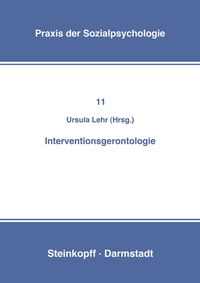 Abbildung von: Interventionsgerontologie - Steinkopff