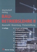 Cover: Baubetriebslehre - Werner