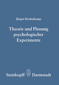 Bild: Theorie und Planung Psychologischer Experimente - Steinkopff