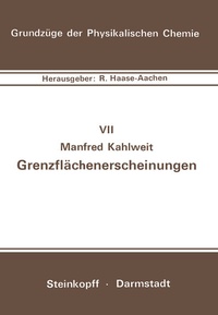 Abbildung von: Grenzflächenerscheinungen - Steinkopff