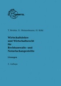 Cover: L&ouml;sungen zu 9781X - Europa-Lehrmittel