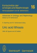Cover: Uric acid lithiasis - Steinkopff
