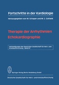Cover: Therapie der Arrhythmien. Echokardiographie - Steinkopff
