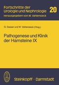 Cover: Pathogenese und Klinik der Harnsteine IX - Steinkopff